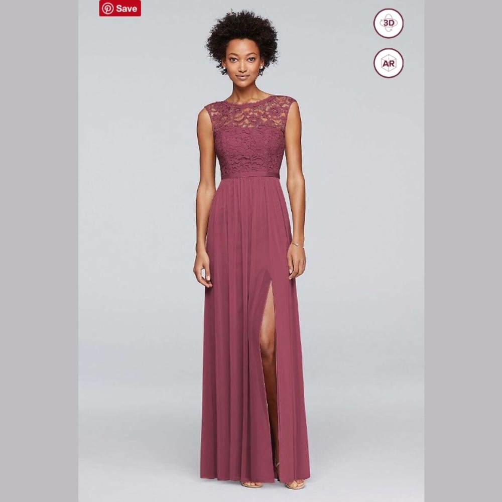 Davids Bridal Chianti Bridesmaid Dress